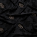 Cupro-Embroidery-Jet-Black-Gold-Tulip