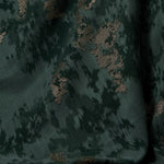 Cupro-Embroidery-Petrol-Green-Gold-Army