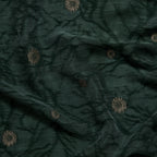 Cupro-Embroidery-Petrol-Green-Gold-Rose