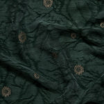 Cupro-Embroidery-Petrol-Green-Gold-Rose