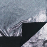 Slinky Jersey Metallic Foiled Spandex Fabric