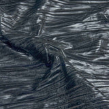 Italian Chiffon Fine Pleat / Plisse with All-Over Foil