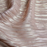 Italian Chiffon Fine Pleat / Plisse with All-Over Foil