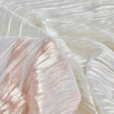 Italian Chiffon Fine Pleat / Plisse with All-Over Foil