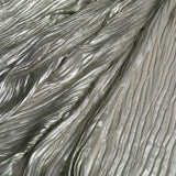 Italian Chiffon Fine Pleat / Plisse with All-Over Foil