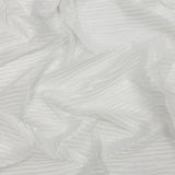 Italian  Chiffon with Abstract Pleats