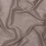 Italian Chiffon Micro Pleat / Plisse with All-Over Foil