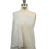 Italian  Chiffon with Abstract Pleats