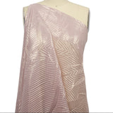 Italian  Chiffon with Abstract Pleats