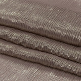 Italian Chiffon Micro Pleat / Plisse with All-Over Foil