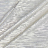 Italian Chiffon Fine Pleat / Plisse with All-Over Foil