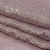 Italian Chiffon Micro Pleat / Plisse with All-Over Foil