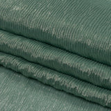 Italian Chiffon Micro Pleat / Plisse with All-Over Foil