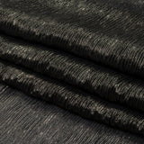 Italian Chiffon Micro Pleat / Plisse with All-Over Foil