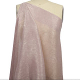 Italian Chiffon Micro Pleat / Plisse with All-Over Foil