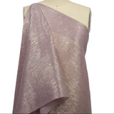 Italian Chiffon Micro Pleat / Plisse with All-Over Foil