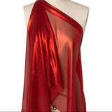 Liquid Sheen Metallic Italian  Chiffon