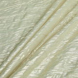 Italian Chiffon Fine Pleat / Plisse with All-Over Foil