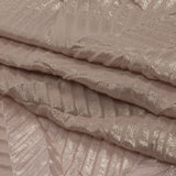Italian  Chiffon with Abstract Pleats