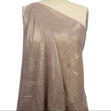 Italian  Chiffon with Abstract Pleats