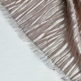 Italian Chiffon Fine Pleat / Plisse with All-Over Foil