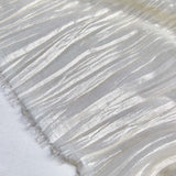 Italian Chiffon Fine Pleat / Plisse with All-Over Foil