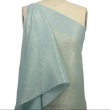 Italian Chiffon Micro Pleat / Plisse with All-Over Foil