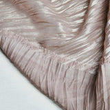 Italian Chiffon Fine Pleat / Plisse with All-Over Foil