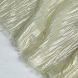 Italian Chiffon Fine Pleat / Plisse with All-Over Foil