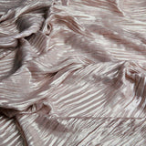 Italian Chiffon Fine Pleat / Plisse with All-Over Foil